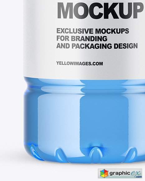 Download Blue Pet Bottle Mockup Free Download Vector Stock Image Photoshop Icon Yellowimages Mockups