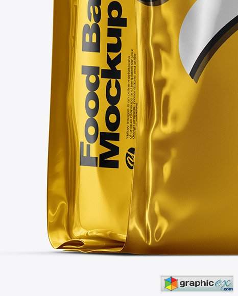 Download Matte Metallic Food Bag Mockup Free Download Vector Stock Image Photoshop Icon