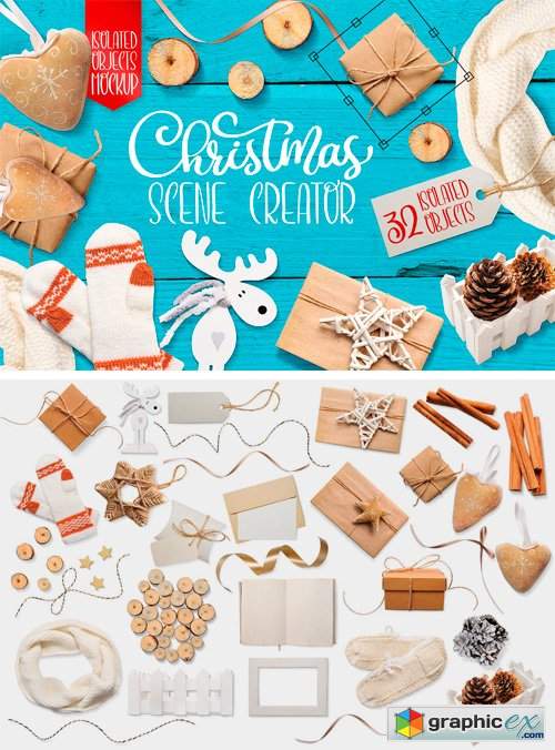 Christmas Scenes, Isolated Items