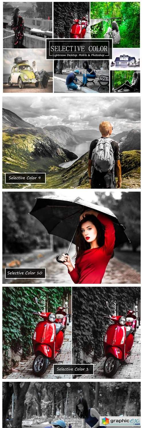 Selective Color - (LR,Mobile& PS PRESET)
