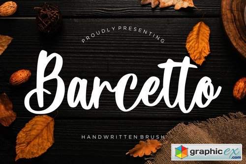 Barcetto Handwritten Brush