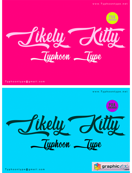Likely Kitty Font