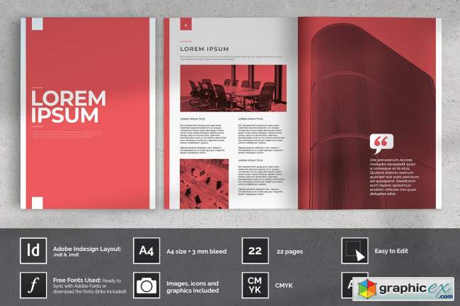 Red Business Proposal Layout