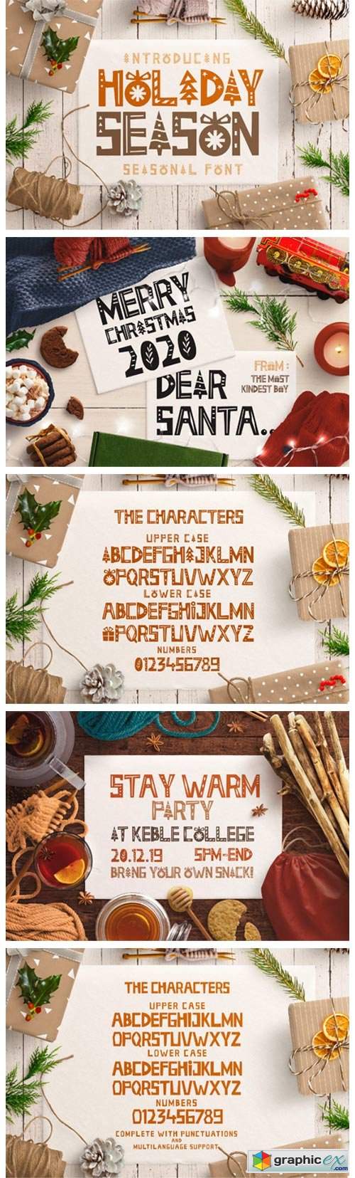 Holiday Season Font