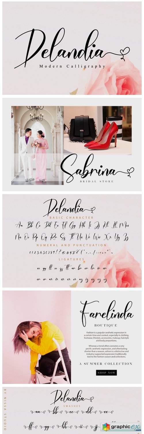 Delandia Font