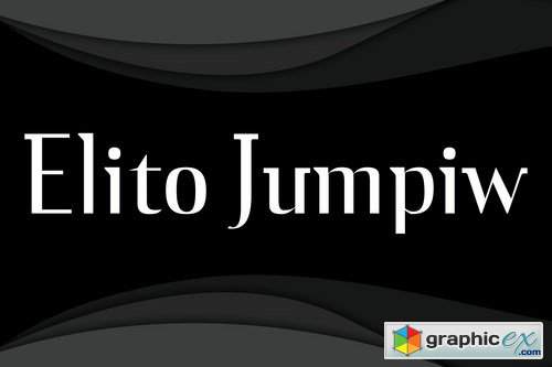 Elito Jumpiw Font