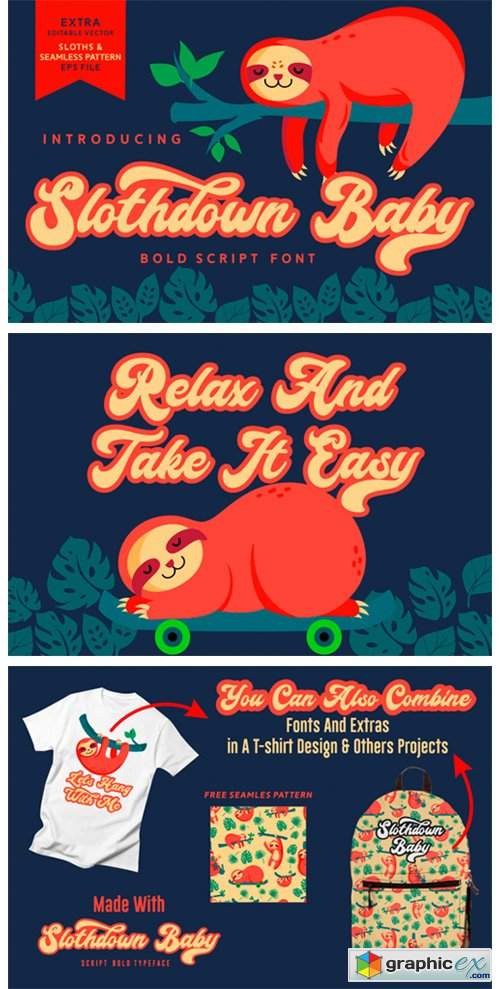 Slothdown Baby Font