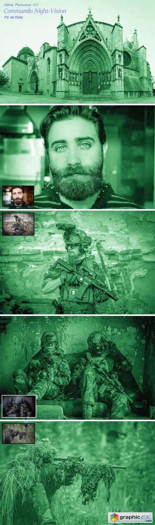 Commando Night Vision Effect - Ps Action