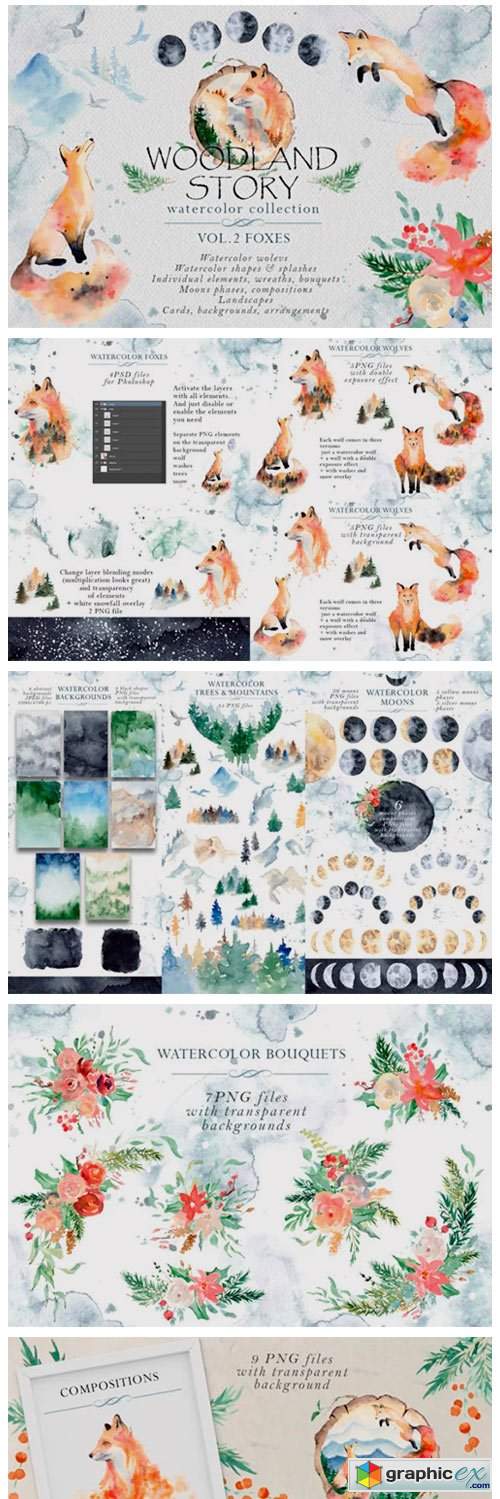 Woodland Story Vol.2 Foxes