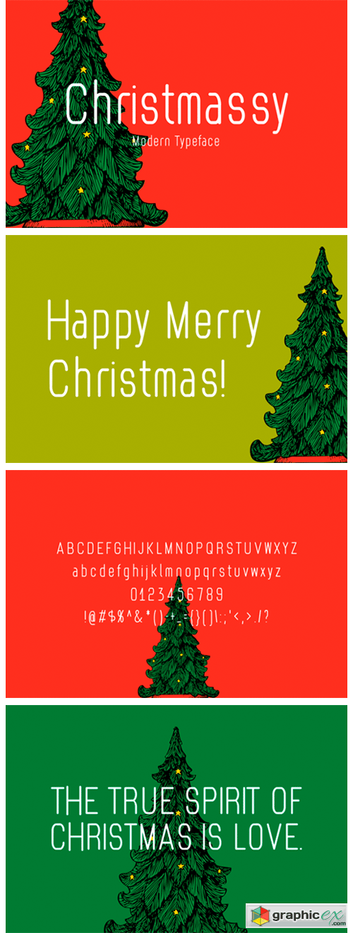 Christmassy Font