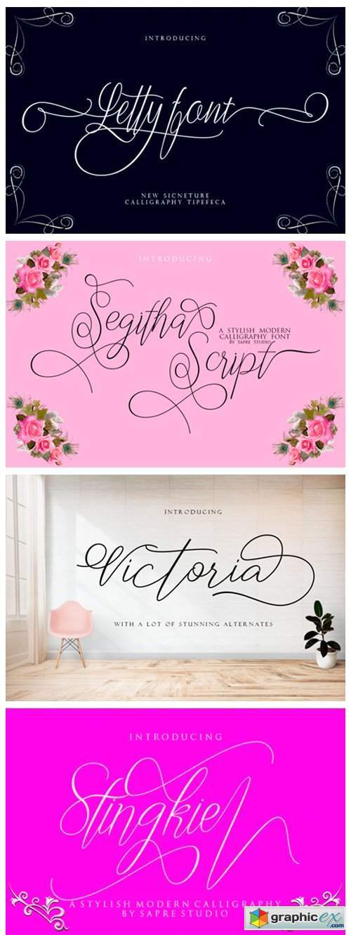 8 Enchanting Script Fonts