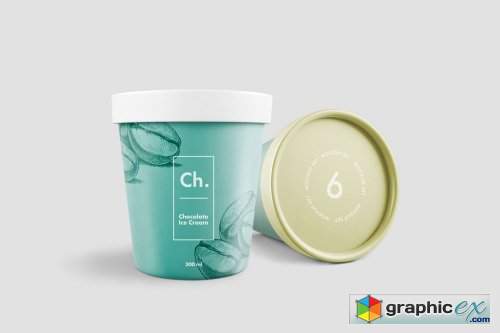 Download Ice Cream Jar Mockup Free Download Vector Stock Image Photoshop Icon PSD Mockup Templates