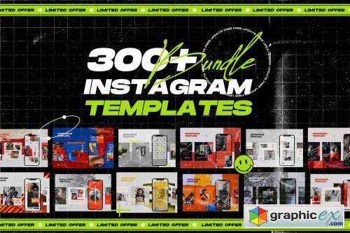  BIG BUNDLES INSTAGRAM TEMPLATES Free Download Vector Stock Image 