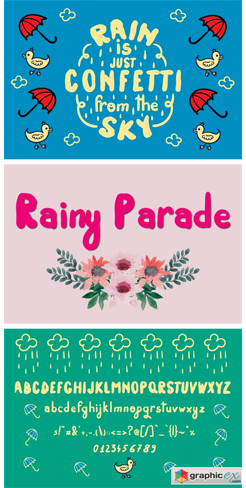 Rainy Parade Font