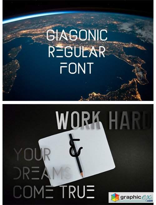 Giagonic Font