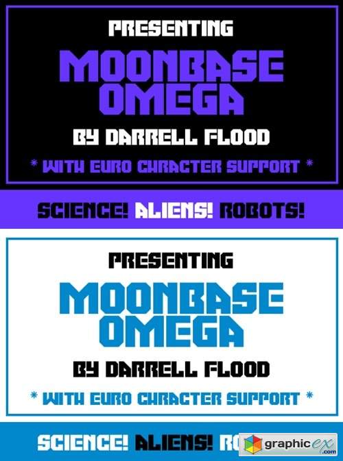 Moonbase Omega Font