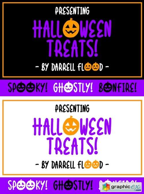  Halloween Treats Font 