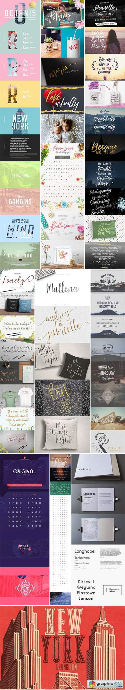  Mix Fonts Bundle 112 