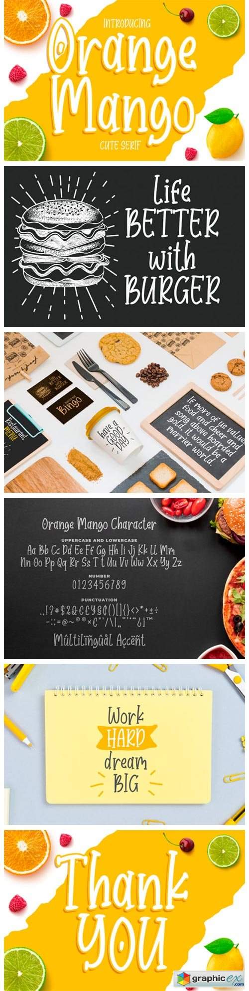  Orange Mango Font 