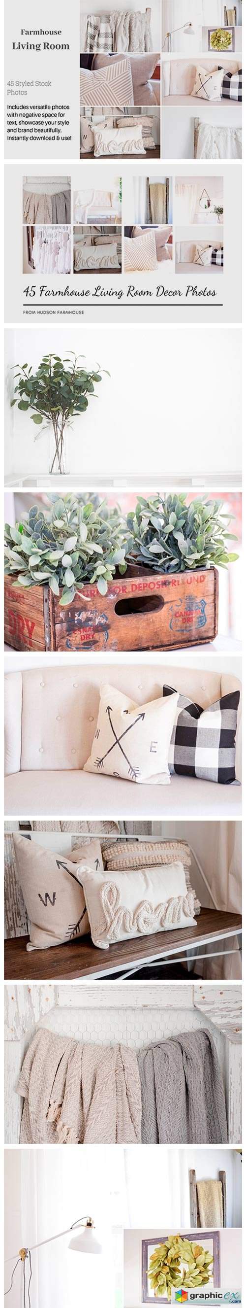  Farmhouse Living Room Photo Bundle 