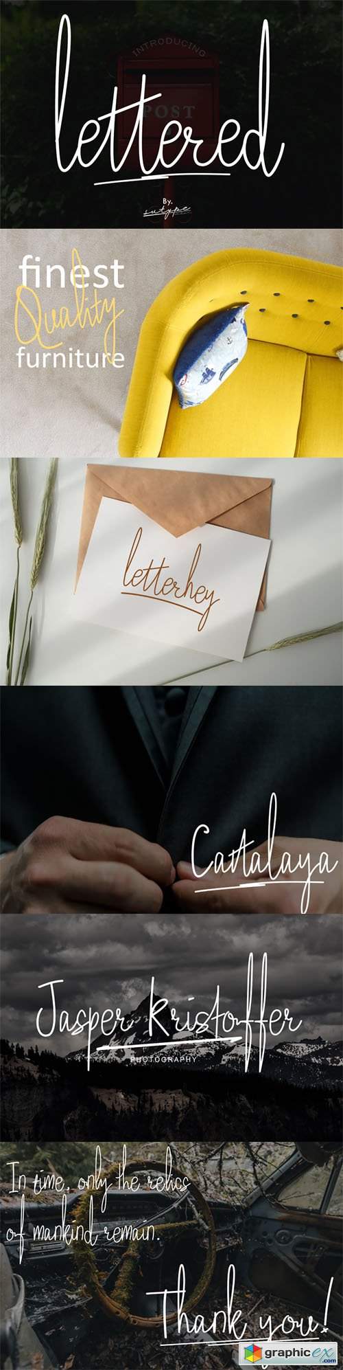  Lettered - Signature Font 