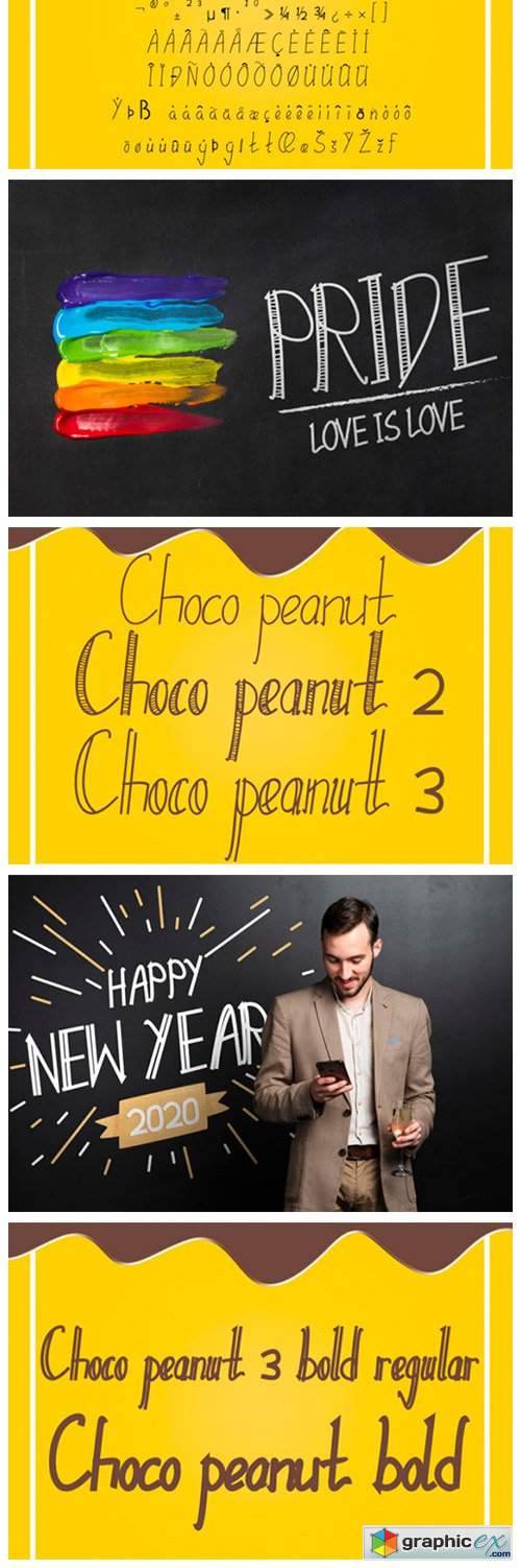  Choco Peanut Font 