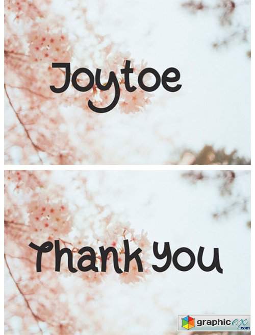  Joytoe Font 