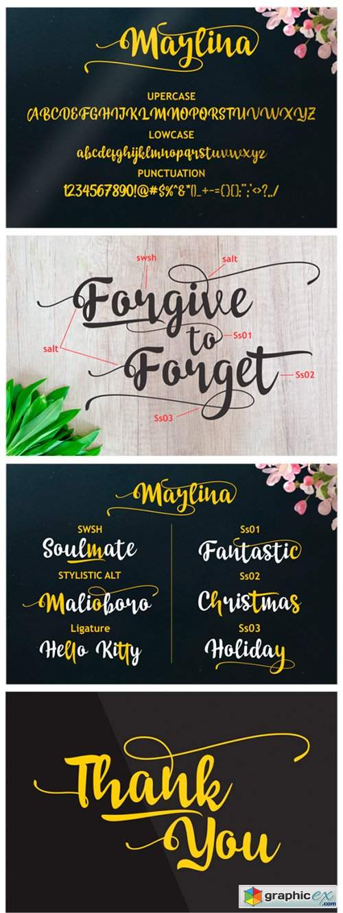  Marlina Font 