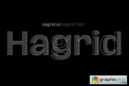  Hagrid Font Family 