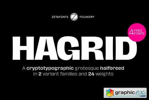  Hagrid Font Family 