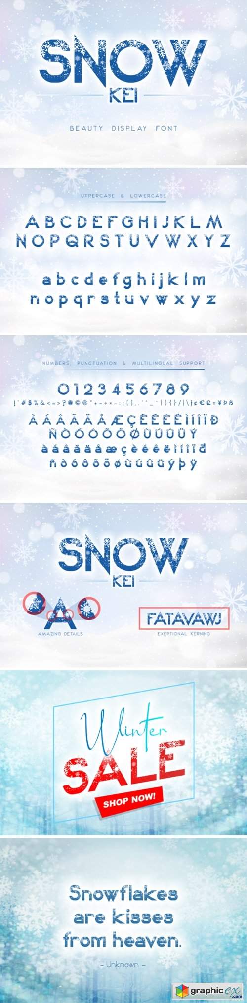  Snow Kei Font 