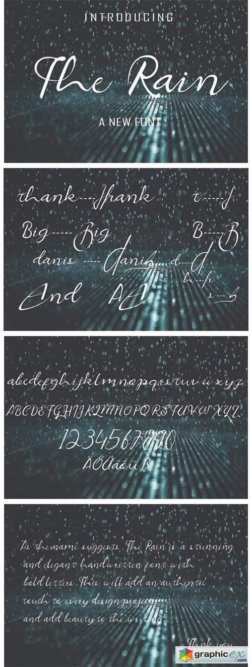 The Rain Font