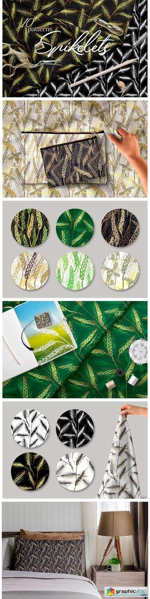 Spikelets Pattern Collection
