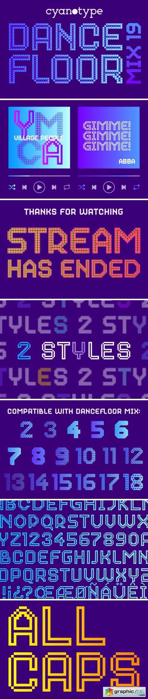 Dance Floor Mix 19 Font