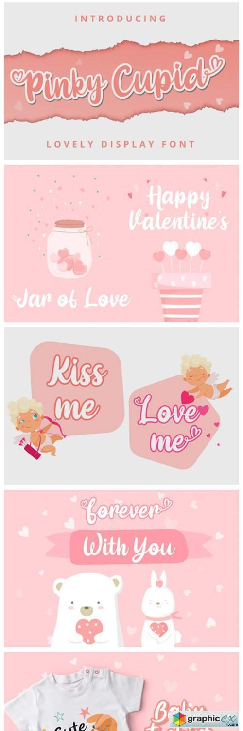 Pinky Cupid Font