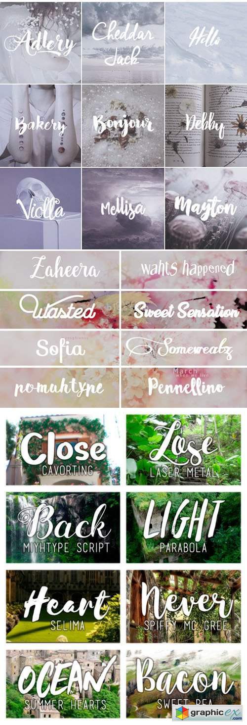 52 Fonts Collection