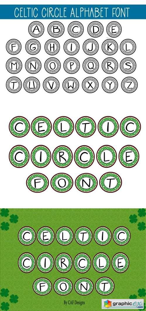Celtic Circle Font