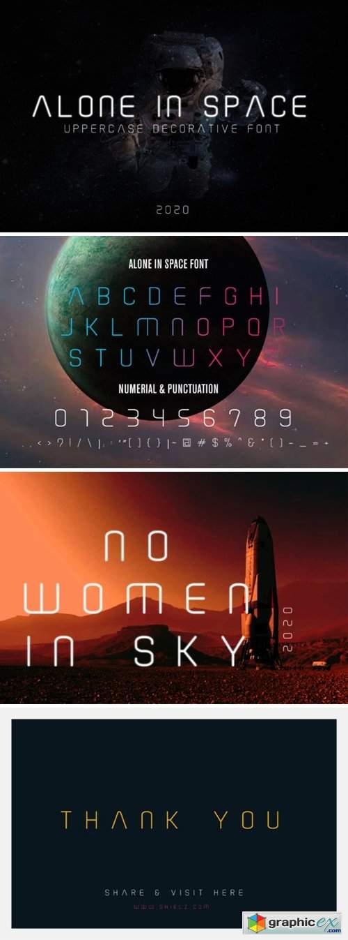  Alone in Space Font 