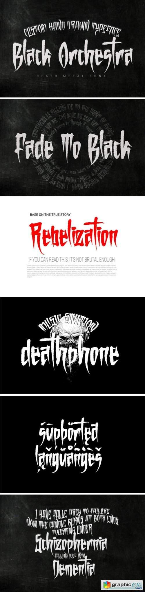 Black Orchestra Font