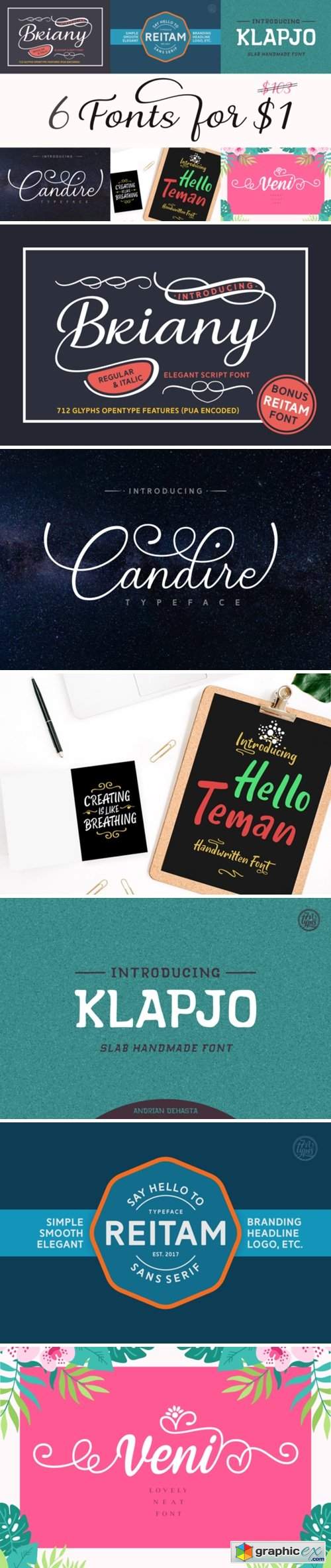  6 Gorgeous and Fancy Fonts 