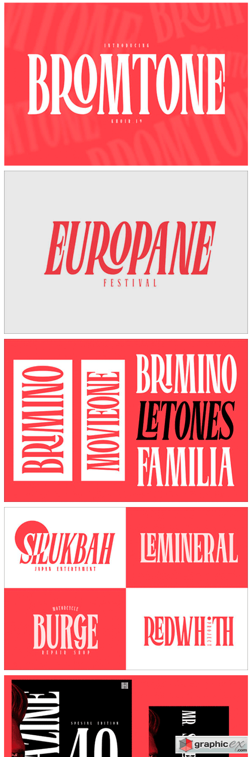  Bromtone Font 