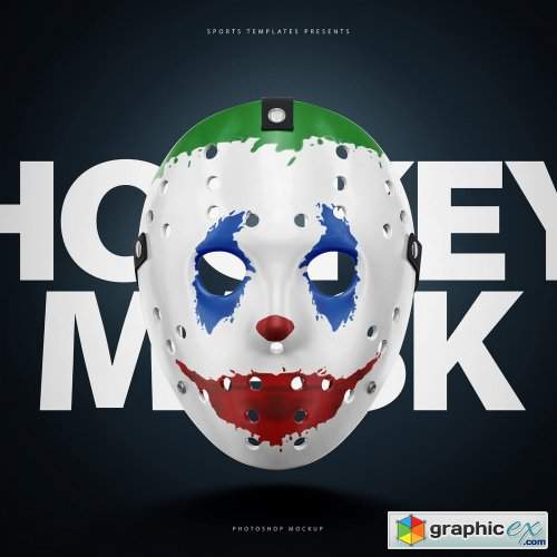 Download Hockey Face Mask Psd Mockup Free Download Vector Stock Image Photoshop Icon