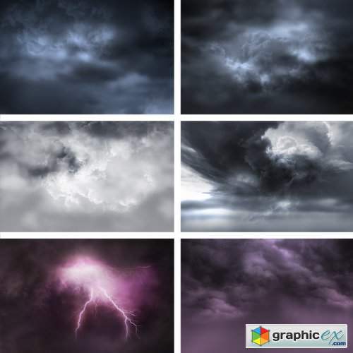 free stormy sky overlays for photoshop