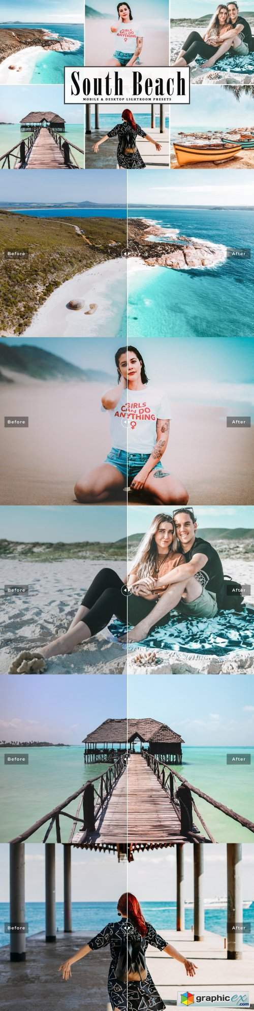 South Beach Lightroom Presets Pack