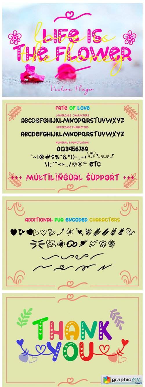 Fate of Love Font