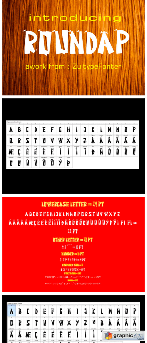 Roundap Font