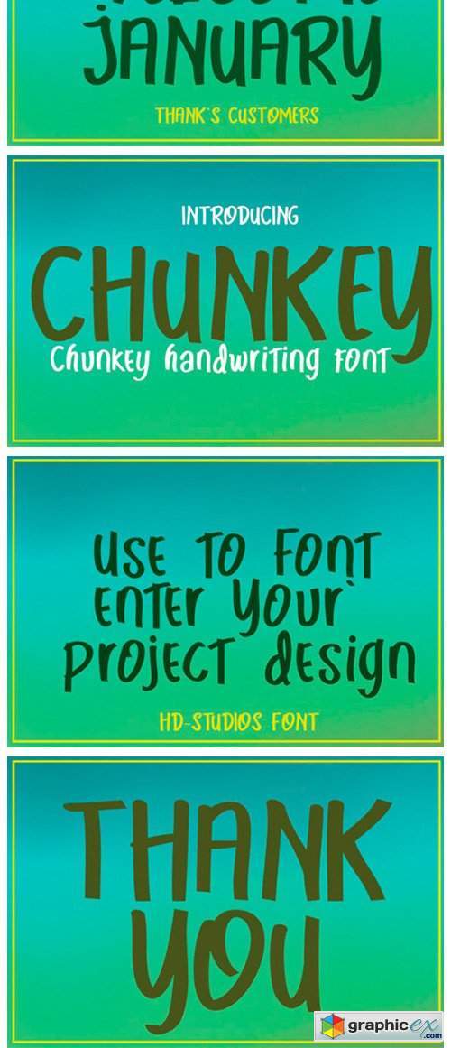 Chunkey Font
