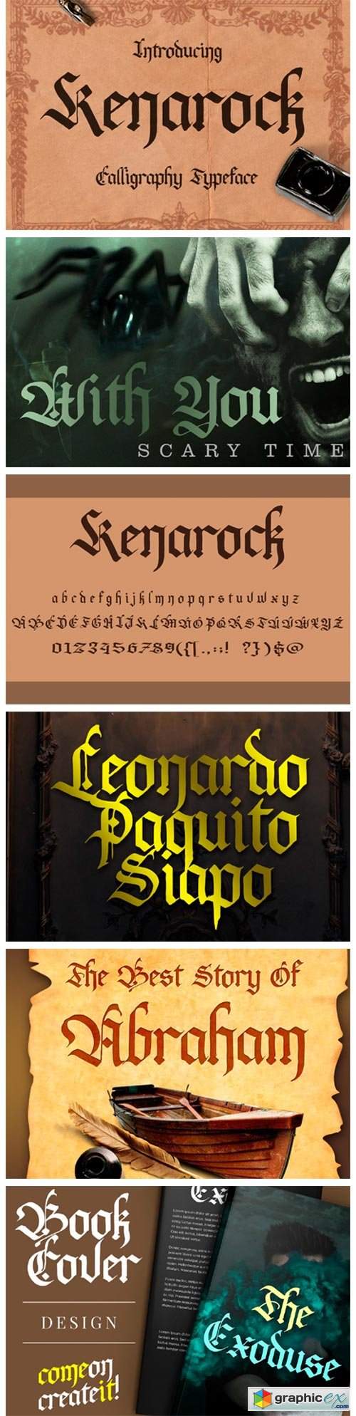  Kenarock Font 