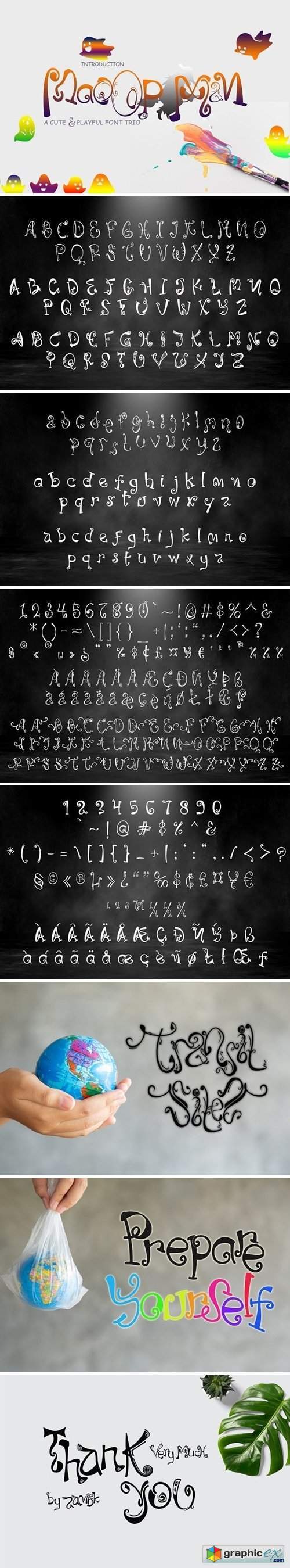 MaoopMan Font