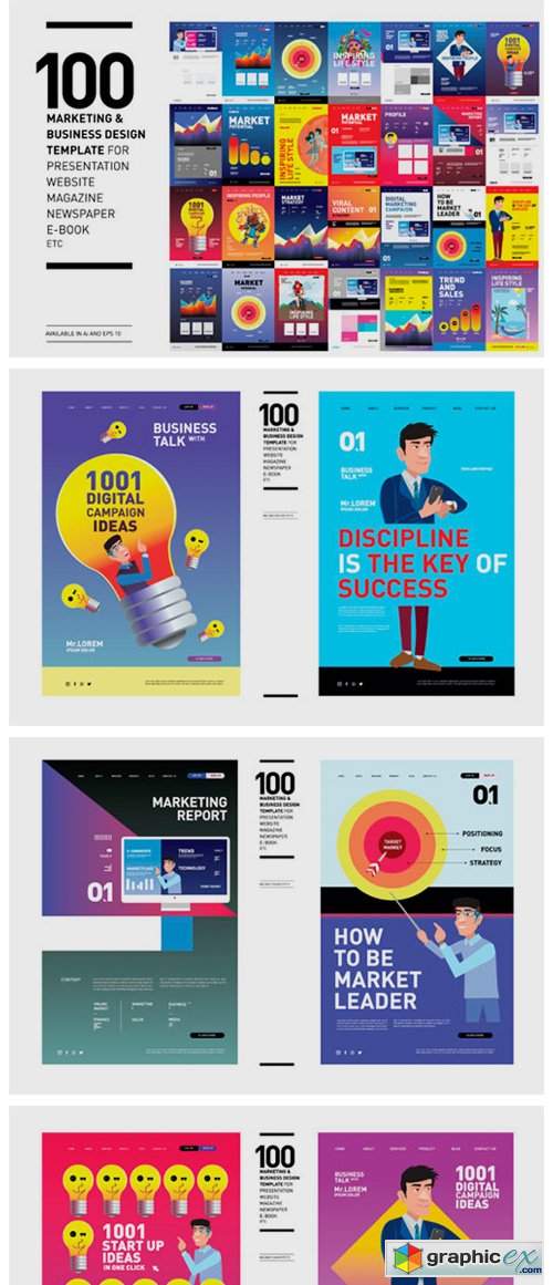 100 Marketing & Business Design 